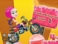 Candy Motocross Crash 2